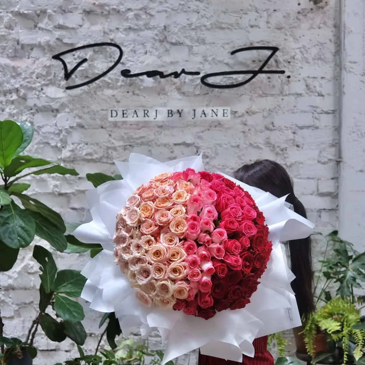 Ombré Roses Bouquet