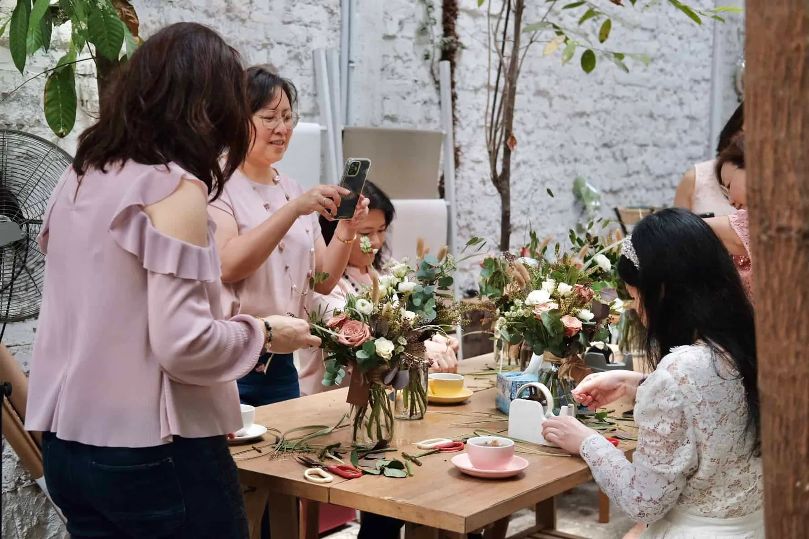 Floral Jamming Afternoon Tea