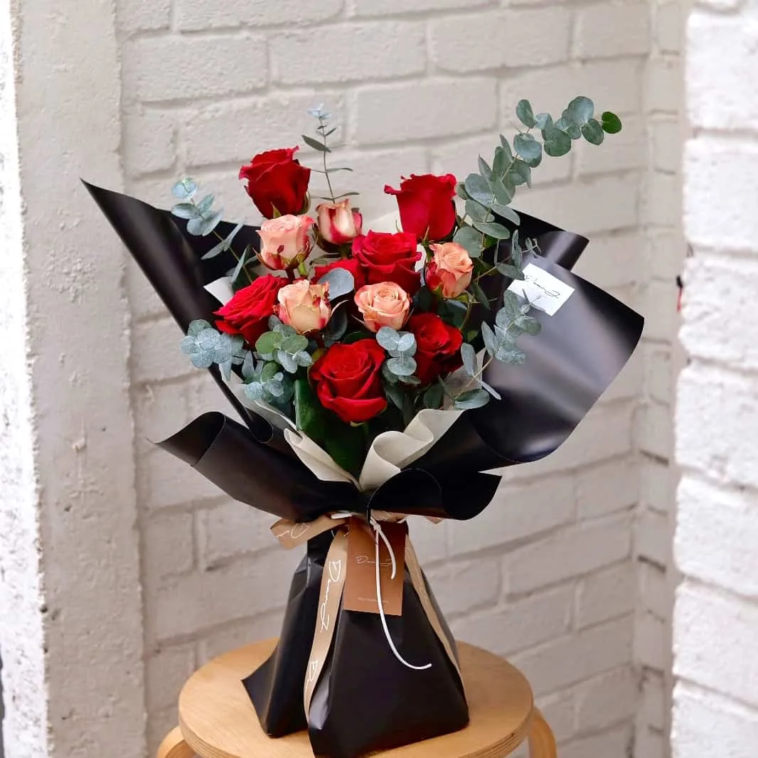 Cappuccino & Red Roses Mix