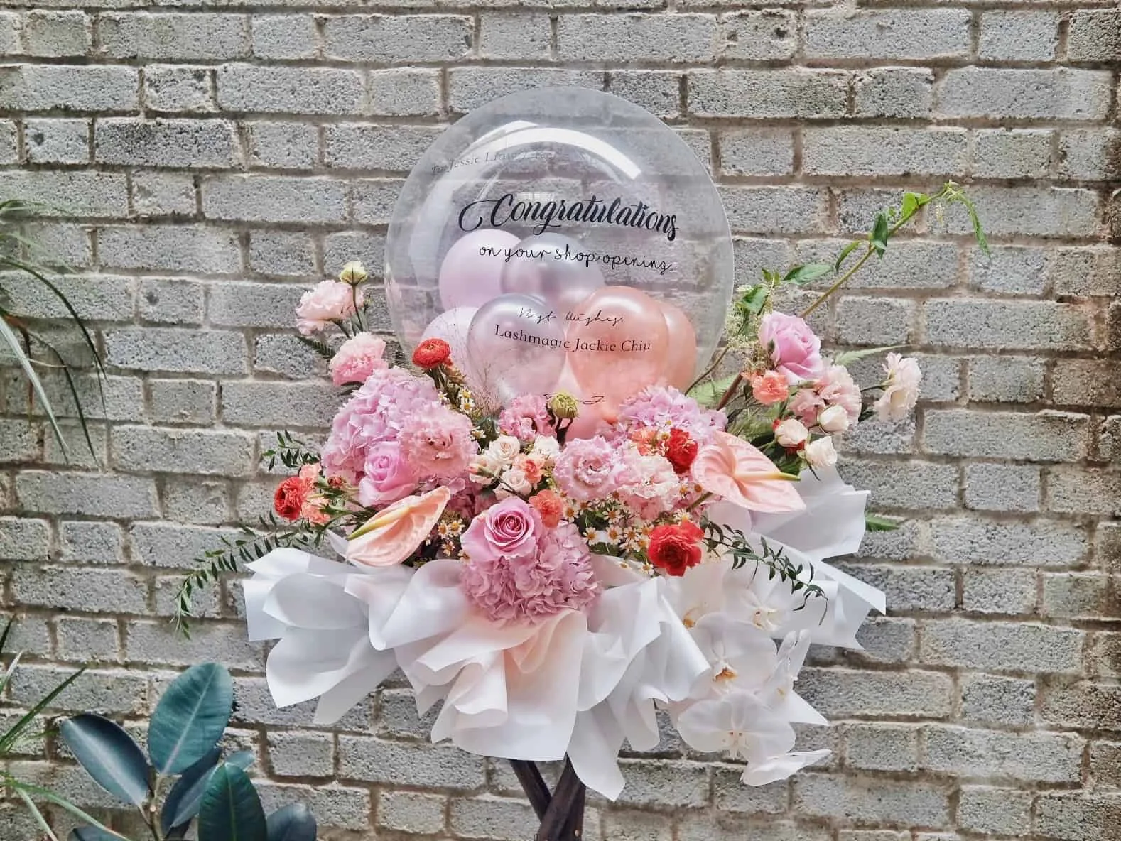Pink Blossom Grand Opening Stand