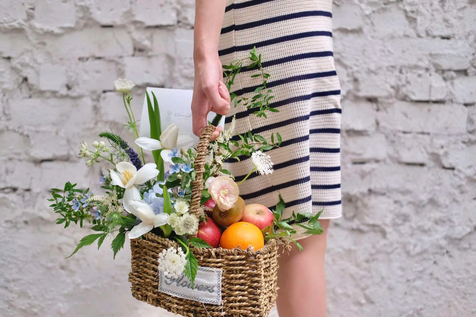 Fruits & Flower Basket