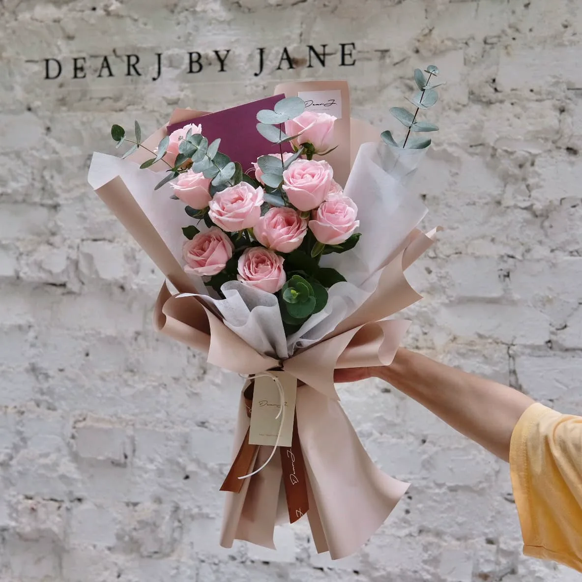 Minimalist Pink Roses