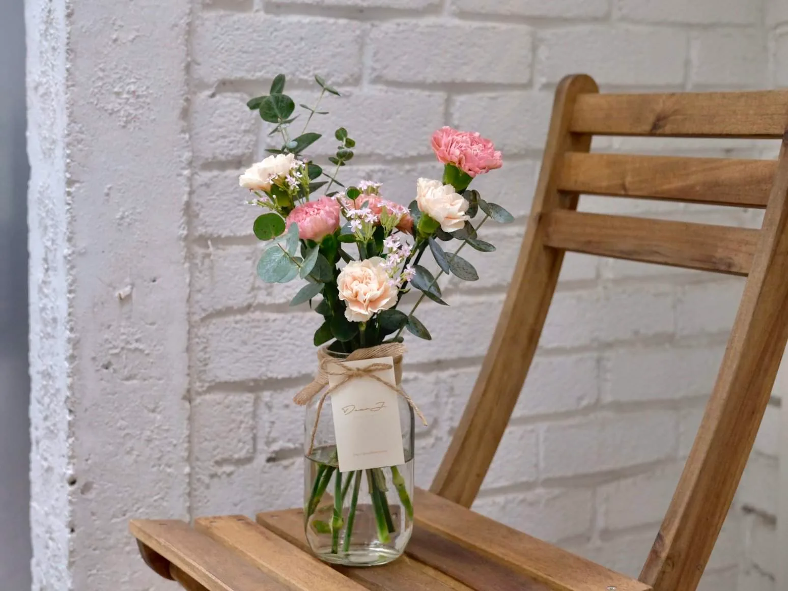 Carnations in Jar