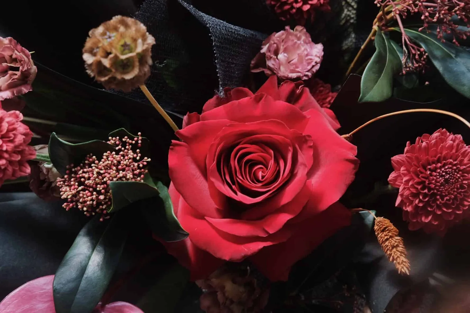 Rustic Red Flower Stand 2