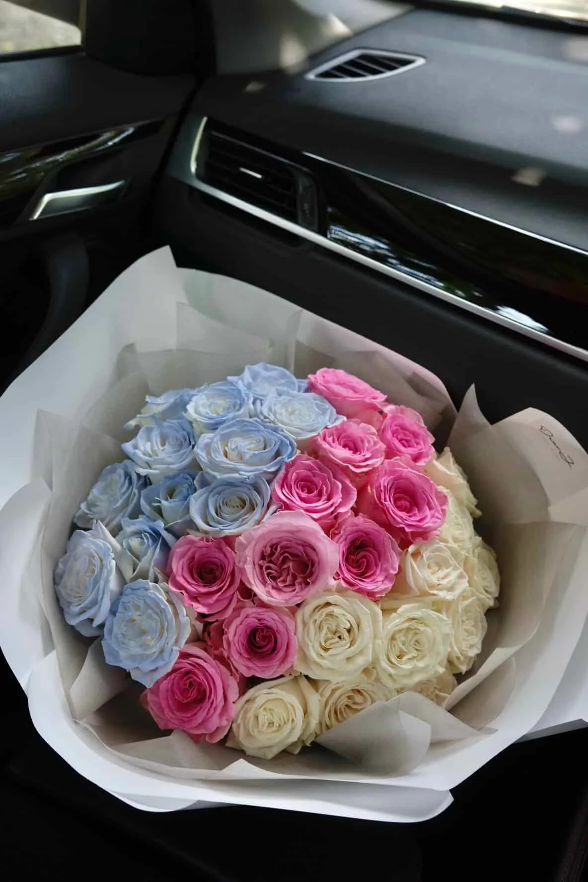 Pastel Ombre Roses Bouquet