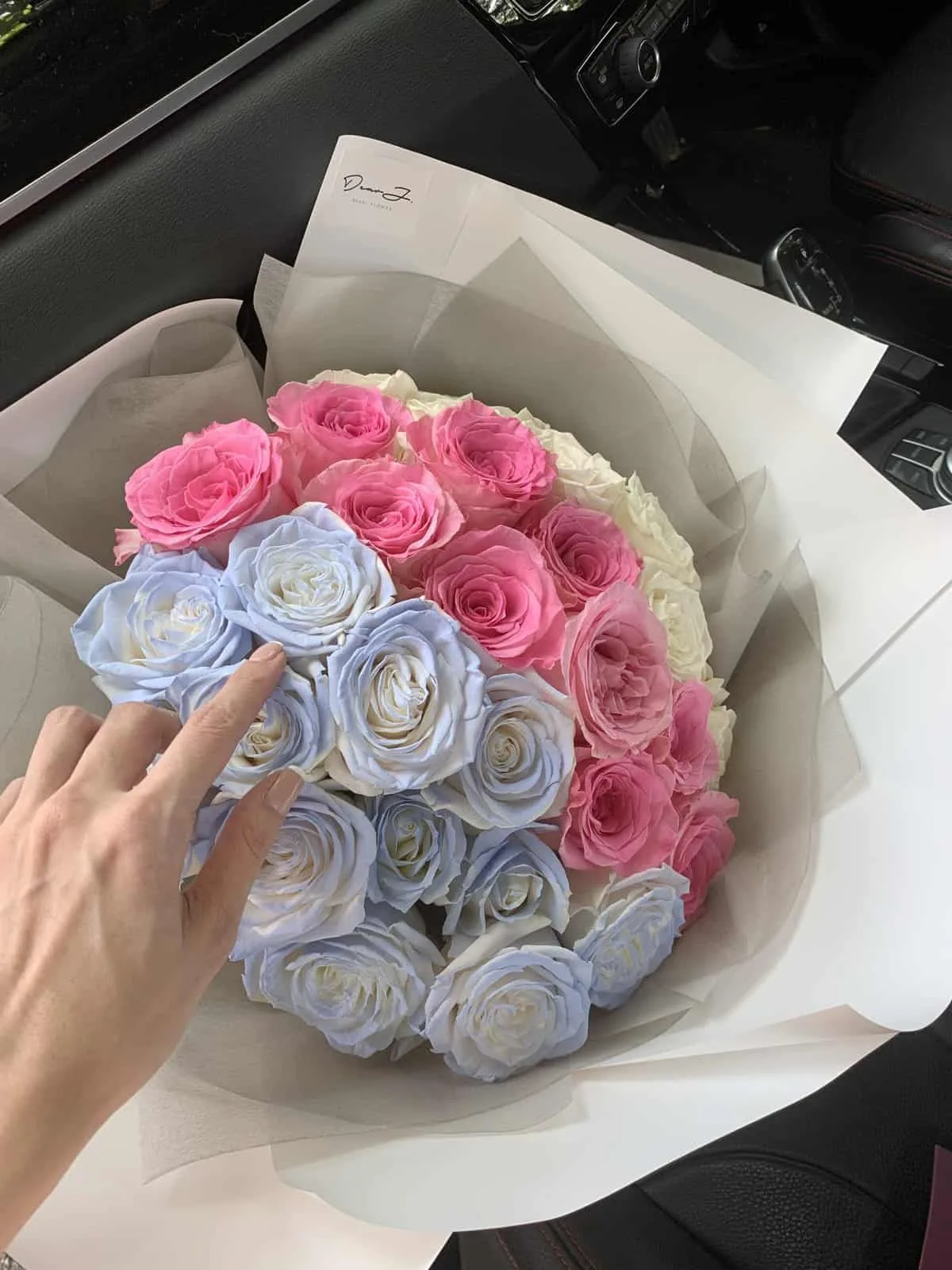 Pastel Ombre Roses Bouquet 2