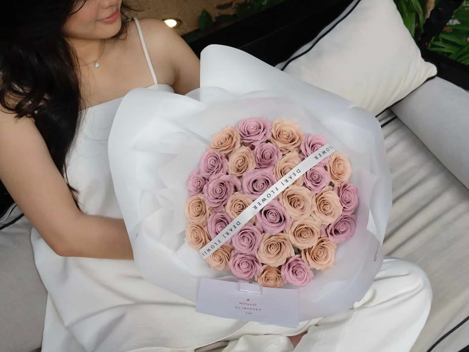 Quiet Love Everlasting Flower Bouquet 1