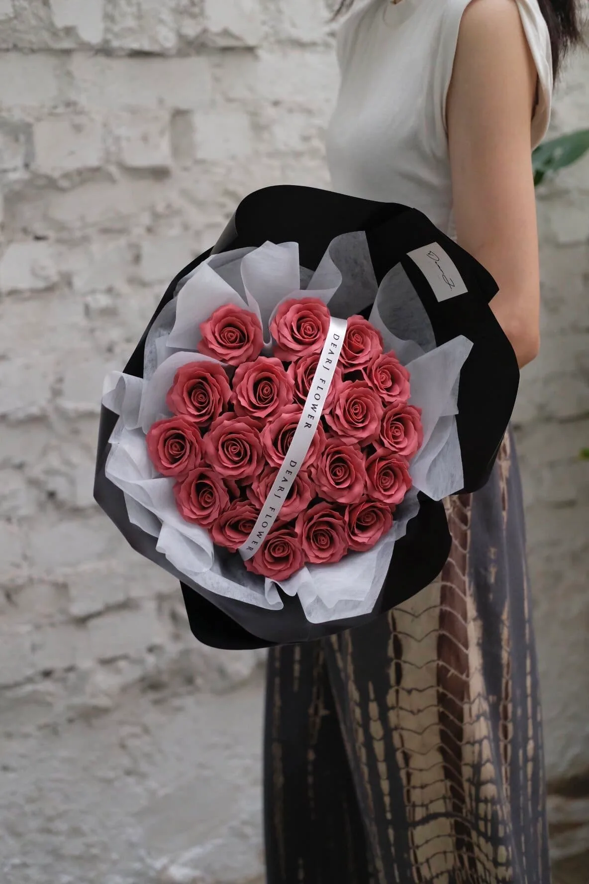 Classic Rouge Soap Flower Bouquet