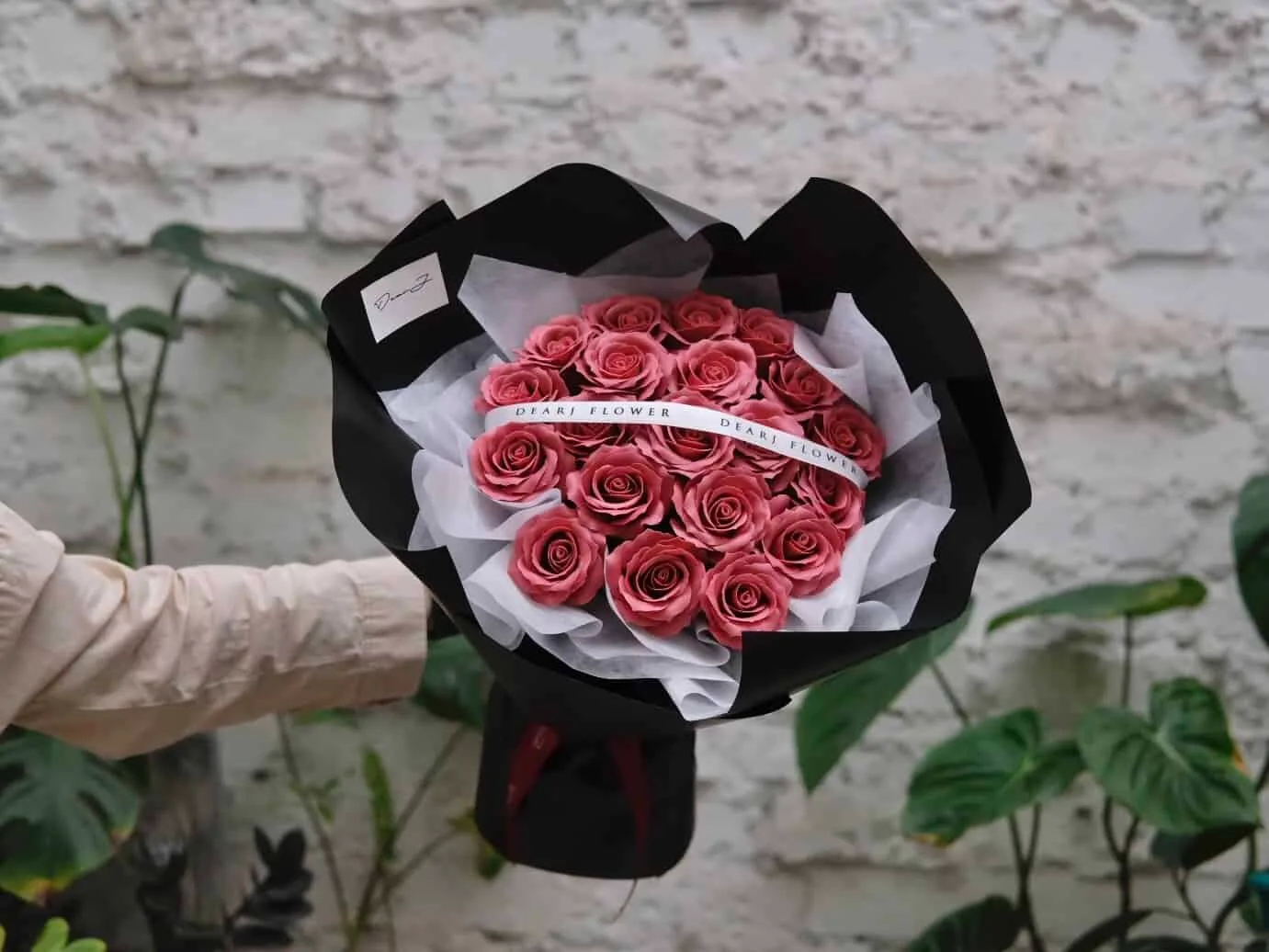 Classic Rouge Soap Flower Bouquet 2